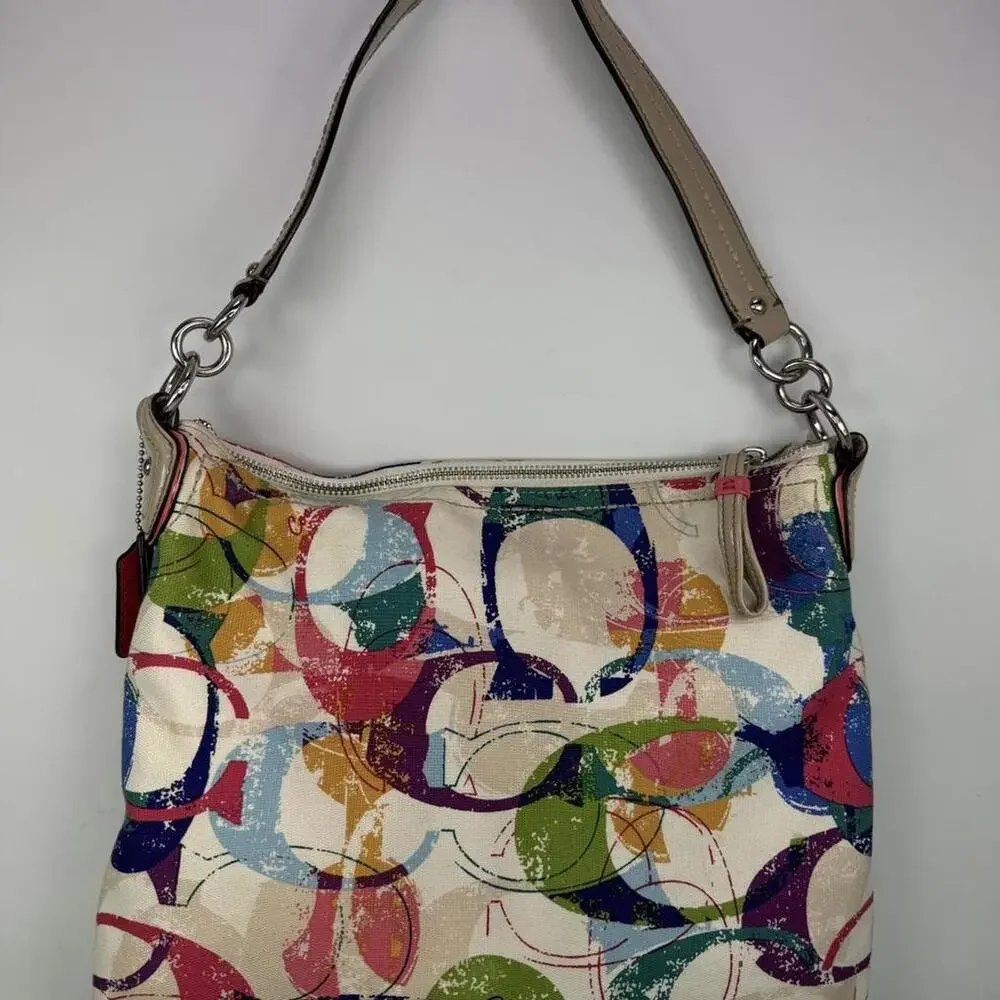Coach Women's Multi and Pink Bag